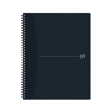 OXFORD Origins Carnet spirale 400150006 A4+, quadrillé 70 flls, noir