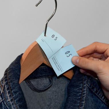 SIGEL Blocco guardaroba GN500 num.1-500,2fbg,ass.,5x100 fl.