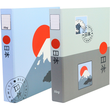 ANCOR Ringbuch Traveller 110845 blau 2 Ring A4