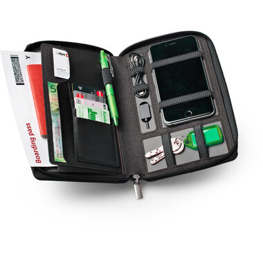 DUFCO Cartella con Powerbank 48-2005.000 4000 mAH, anthracite