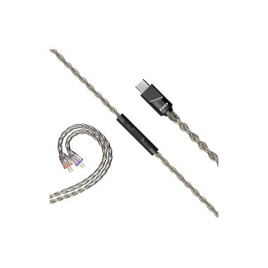 FiiO Câble d’écouteurs LS-TC2 Argenté