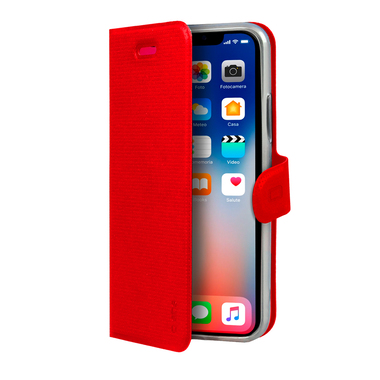 Handyhülle im Buch-Style für iPhone XS,X