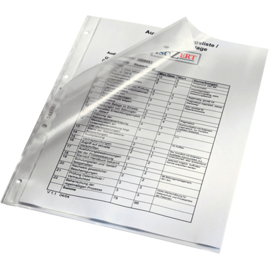 LEITZ Poches PP A4 47840003 grainée, 0,12mm 100 pcs.