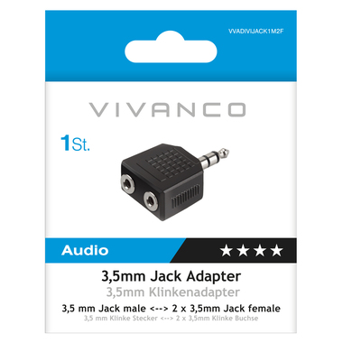 Stereo Jack Splitter | Vivanco