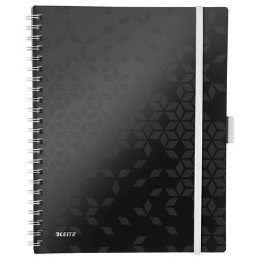 LEITZ Libro spirale WOW A4 4644-00-95 nero