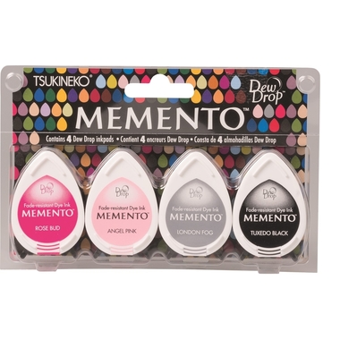 KNORR PRANDELL Cuscin.timbri Memento 3.5x5cm 211511943 multicolor 4 colori