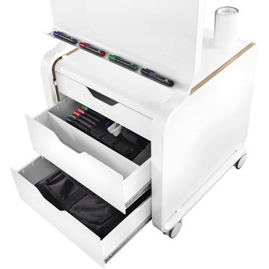 MAGNETOPLAN Korpus Tool-Hub Evolution Plus 12270600 weiss, mit Rollen