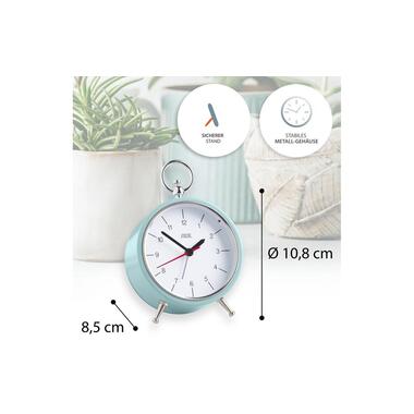 ADE Sveglia classica retrò azzurro chiaro