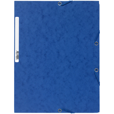 EXACOMPTA Pochette à élastique A4 55502E bleu