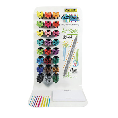 ONLINE Callibrush Pen Double Tip 2mm 19076 ass. 144 Stück