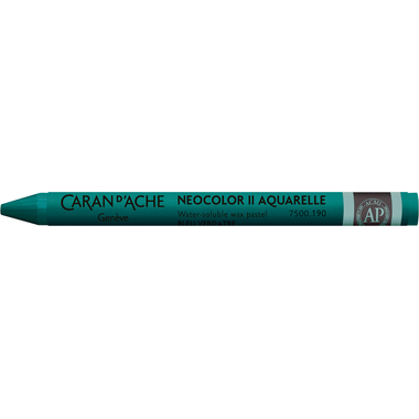 CARAN D'ACHE Wachsmalkreide Neocolor II 7500.190 grünblau
