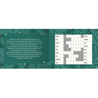 ARS EDITION Calenda. Avvento 15.3x12.6cm 136202 24 enigmi