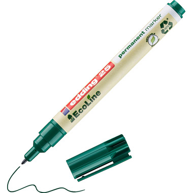 EDDING Permanent Marker 25 EcoLIne 25-4 grün