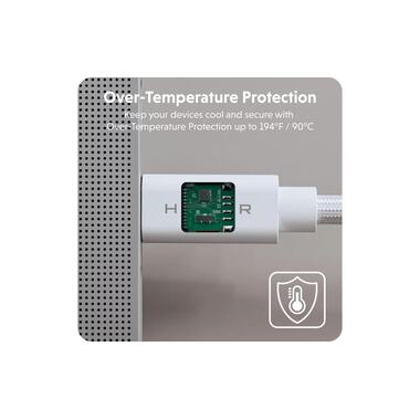 HYPER Câble USB4 Performance USB-C - USB-C 1.2 m