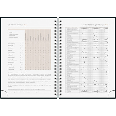 RIDOIDE Agenda Design Line 2027 7021407027.27 1W/2S Yoga DE 14.8x21cm