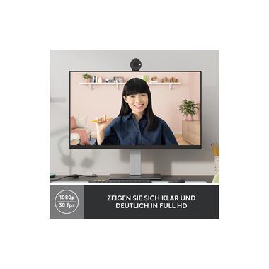 Logitech Webcam Brio 300 Grafite