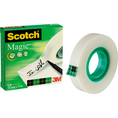 SCOTCH Magic Tape 810 12mmx33m 8101233K unsichtbar, beschriftbar
