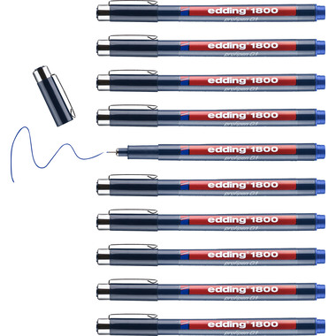EDDING Profipen 1800 0.10-0.25mm 1800-4-01 vert