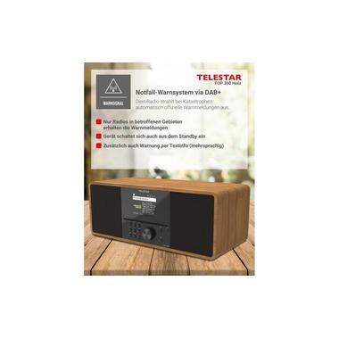 Telestar Radio Internet TOP 300 Brun