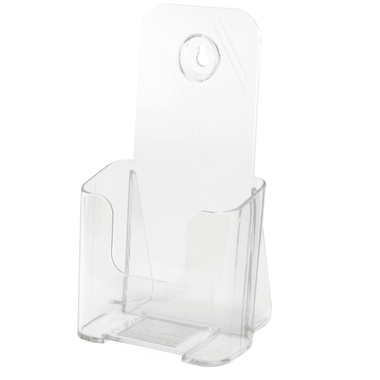 DEFLECTO Prospekthalter Standard 77501 transparent 1/3 A4