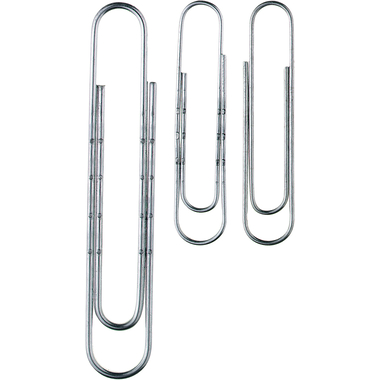 ALCO Büroklammern 77mm 262 verzinkt, gewellt 100 Stück