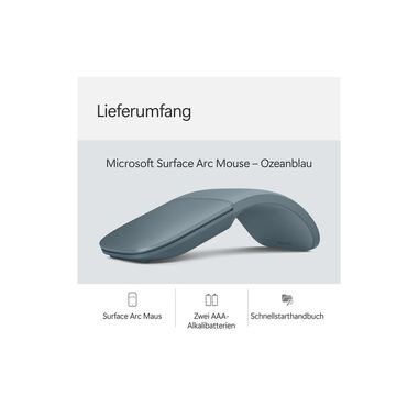 Microsoft Surface Arc Mouse Ozeanblau
