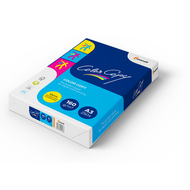 MONDI Color Copy Paper A3 88008635 160g, bianco 250 fogli
