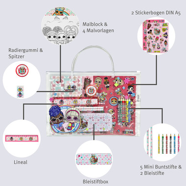 UNDERCOVER Sac pvc papeterie LOMO4055 LOL Surprise