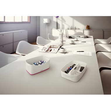 LEITZ MyBox Aufbewahrungsschale 52571023 weiss/pink