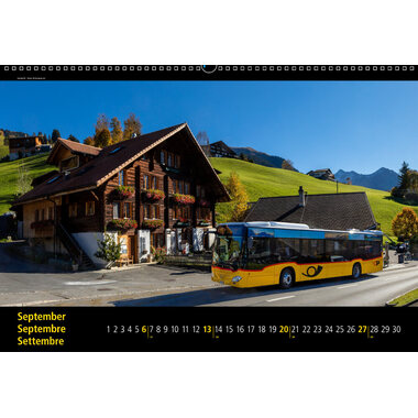 PostAuto-Kalender 2026 von Calendaria