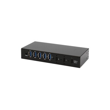 Exsys USB-Hub Industriale USB 3.2 Gen 2 x 1 Hub 7-Porta