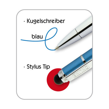 ONLINE Stylo à bille M 33656/3D Piccolo Metallic Blue