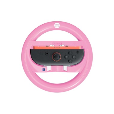 Hori Volant Mario Kart Wheel Attachment – Peach [NSW2/NSW] Rose