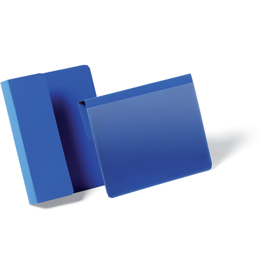 DURABLE Kennzeichnungstasche A6 172107 mit Falz,quer,50 Stück