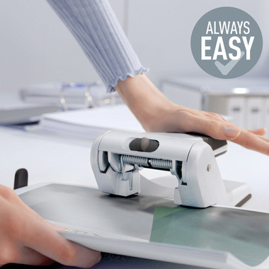 LEITZ Registraturlocher 6.3mm 51800095 schwarz 65 Blatt