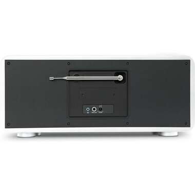 Technisat Radio DAB+ DigitRadio 602 Argenté/Blanc