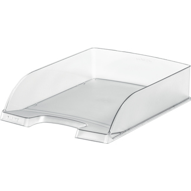 LEITZ Corbeille à courrier Plus A4 52270003 transparent