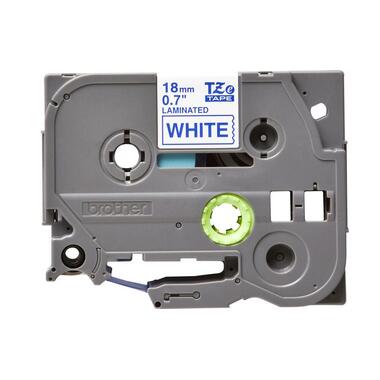 Brother Beschriftungsband TZe-243 Blau auf Weiss