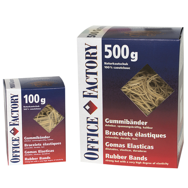 SMART OFFICE bracelets 500g 605518 1.3x80mm brun
