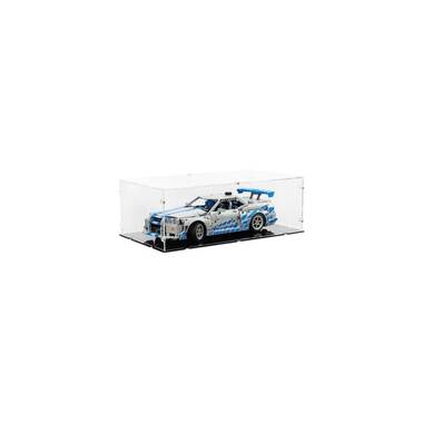 iDisplayit Vetrina in acrilico per LEGO 42210 2 Fast 2 Furious Nissan Skyline
