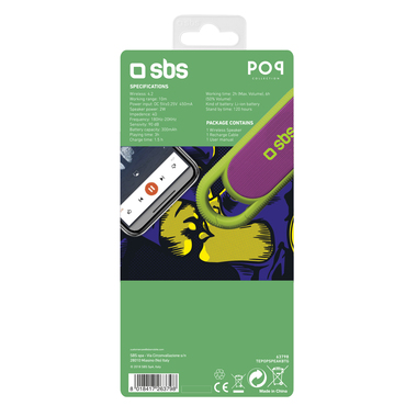 Portable waist band wireless speaker