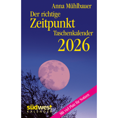 SÜDWEST Der richtige Zeitpunkt 2026 9783517103754 1S/2S 10x15.5cm