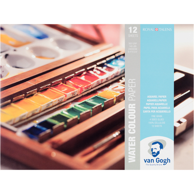 VAN GOGH Aquarell Papier 24x32cm 94173224 FSC-MIX 12 Blatt