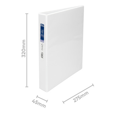 BIELLA Zeigebuch Creative XL#1 4.5cm 44743001U weiss, 4-Ring, Sichttasche A4