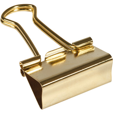 HERLITZ Vielzweckklammern weiss/gold 50021840 Pure Glam 3 Grössen, 3x4 Stück