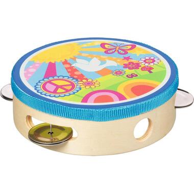 Goki Tamburin Sonnenschein mit Schellen