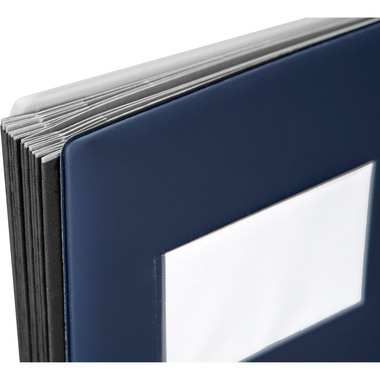 BIELLA Cartella a scomparti Pronto A4 32041207U blu scuro 12 scomparti