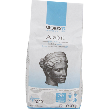 GLOREX Plâtre de modelage Alabit 1kg 62608429