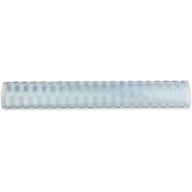 GBC Plastikbinderücken 45mm A4 4028206 weiss, 21 Ringe 50 Stück