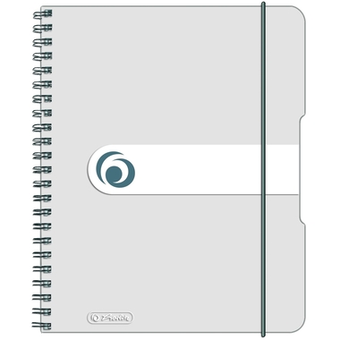 HERLITZ Cahier à spirale A5 11293792 Easy orga 5mm quadr. transp.